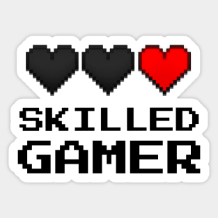 Skilled Gamer Sticker